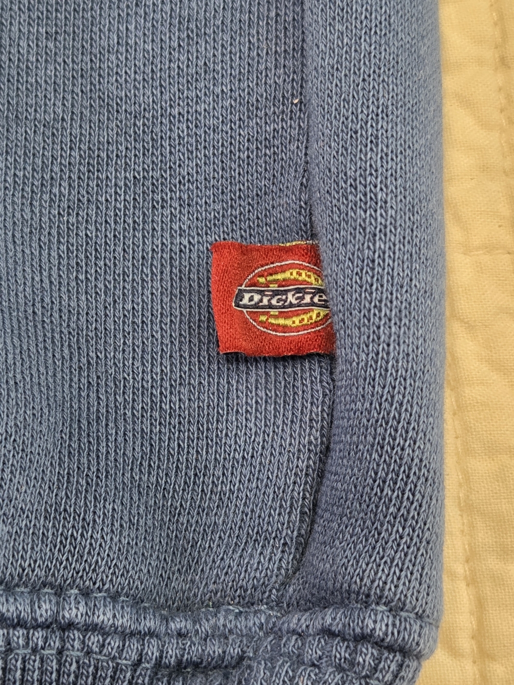 NWT Dickies Men’s Medium Blue Gray Collared Polo Sweatshirt Pullover - Picture 3 of 9